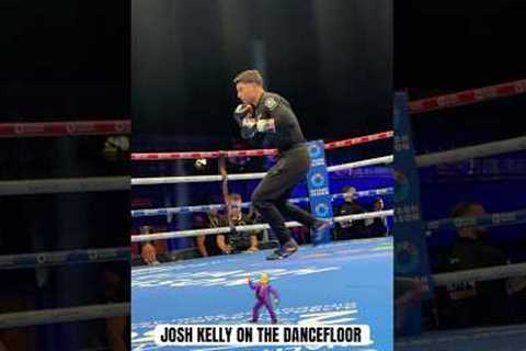 Josh Kelly on the dancefloor 🕺 #Boxing