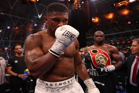 Anthony Joshua Plummets Down WBO Rankings After Defeat to Daniel Dubois