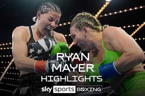 FULL FIGHT! Sandy Ryan vs Mikaela Mayer 🎨👀