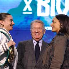 SKYE NICOLSON defends WBC featherweight title in historic fight in Saudi Arabia