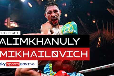 FULL FIGHT! Janibek Alimkhanuly vs Andrei Mikhailovich 🥊