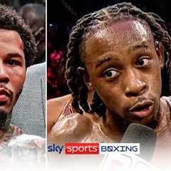 HEY GERVONTA! KNOCK KNOCK!  Keyshawn Davis calls out Gervonta Davis after win