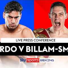 ZURDO RAMIREZ VS BILLAM-SMITH! ⚡  Live Press Conference