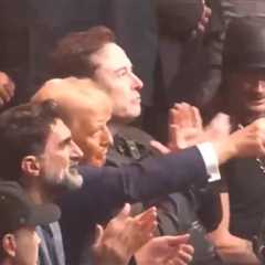 Donald Trump spotted with Billionaires at UFC 309