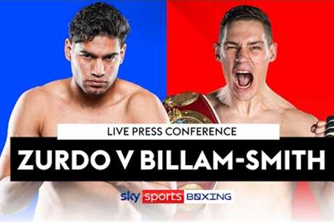 ZURDO RAMIREZ VS BILLAM-SMITH! ⚡  Live Press Conference