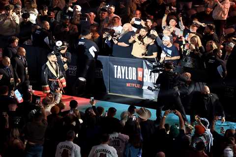 Chaos Erupts at Mike Tyson vs. Jake Paul Fight as Fans Get Thrown Out and Netflix Cameraman Gets..