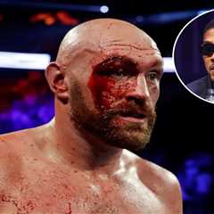 Anthony Joshua vows to 'spill Tyson Fury's blood' in Battle of Britain if rival comes out of..