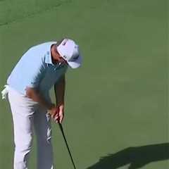 ‘You don’t want to see that’ – Shocking moment pro golfer BOOTS putter across green after missed..