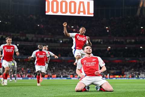 Declan Rice's Free-Kick Masterclass Leaves Real Madrid Shattered as Arsenal Edge Toward Semis