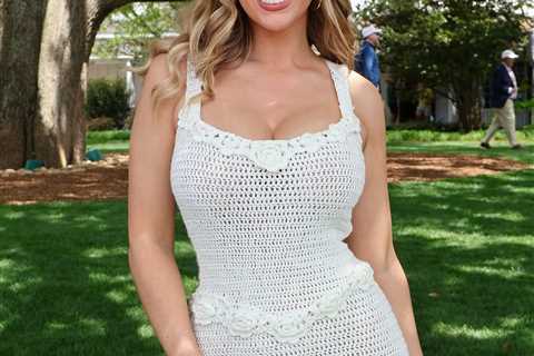 Augusta Fever: Paige Spiranac's Crocheted Dress Has Golf Twitter Losing Its Mind
