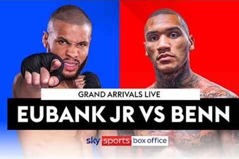 GRAND ARRIVALS LIVE! 📸  Chris Eubank Jr vs Conor Benn