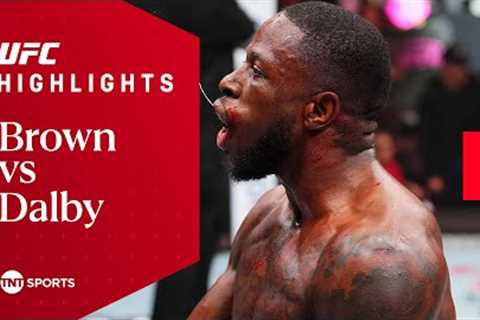 VIOLENT KNOCKOUT! 💥  Randy Brown vs Nicolas Dalby  UFC Kansas City Fight Highlights