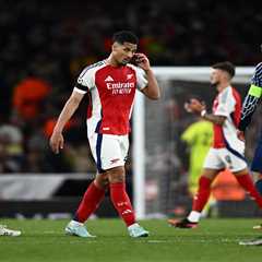 Arsenal's Champions League dreams hanging by a thread after PSG shocker