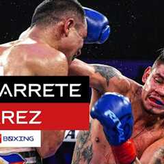 FULL FIGHT! Emanuel Navarrete vs Charly Suarez  WBO Super-Featherweight World Title