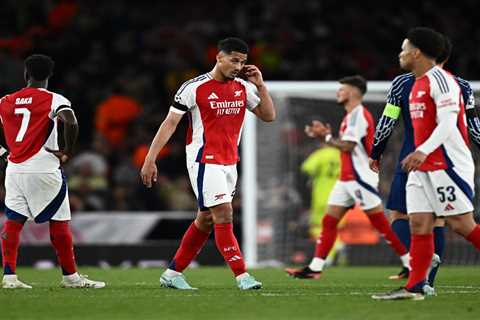 Arsenal's Champions League dreams hanging by a thread after PSG shocker