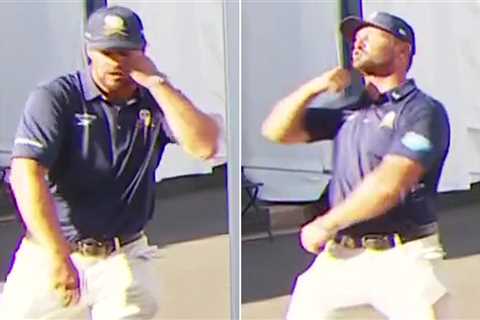 DeChambeau Goes Full Weirdo, Punches Himself on Live TV Before PGA Championship Interview