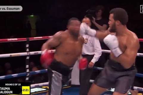 EXCLUSIVE: Moses Itauma Knocks Out Ex-NFL Star Mike Balogun in Heavyweight Showdown!