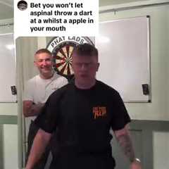 Holy Hell - I Just Watched Nathan Aspinall Nearly Kill a TikTok Star With a Dart