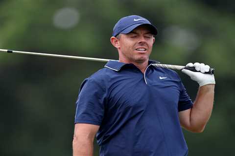 ‘Oh wow’ – Rory McIlroy launches club and smashes tee box leaving Sky Sports commentators disgusted ..