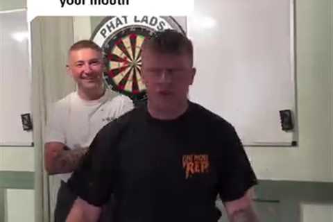 Holy Hell - I Just Watched Nathan Aspinall Nearly Kill a TikTok Star With a Dart