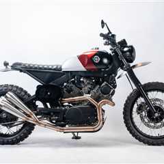 Loud and Rowdy: STG Tracker scrambles the Yamaha XV920R