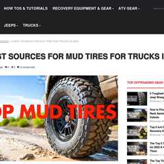12 Best Off Road Tires for Trucks: Resources for 2025