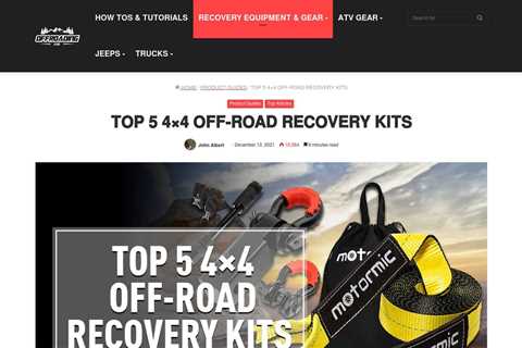 7 Best Off Road Recovery Kit Options for 2025