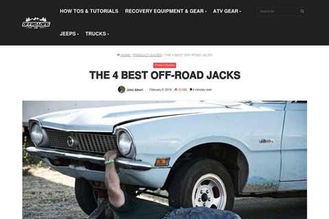 7 Best Off Road Jack Models for 2025: A Complete Guide
