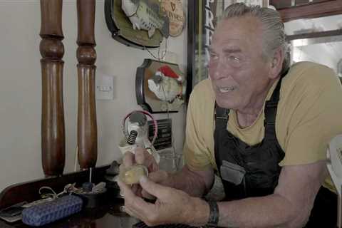 This 79-Year-Old Darts Legend Keeps His Severed Toe in Vodka (And I Can't Stop Staring at It)
