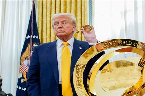 Trump Just Casually Stole Chelsea's Trophy and I'm Still Processing This