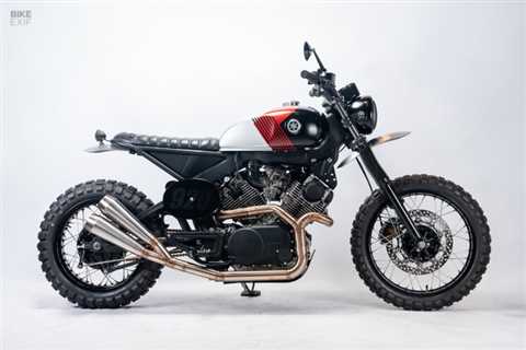 Loud and Rowdy: STG Tracker scrambles the Yamaha XV920R