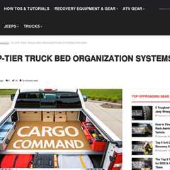 7 Genius Truck Bed Storage Ideas for Overlanders in 2025