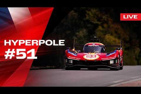 LIVE LE MANS 24 HYPERPOLE Onboard car #51 | Ferrari Hypercar