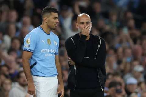 Guardiola: Rodri’s Full Return Expected After September Break