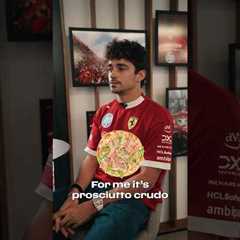 Let’s settle the pineapple on pizza debate 😅🍍 #F1Shorts #ScuderiaFerrari