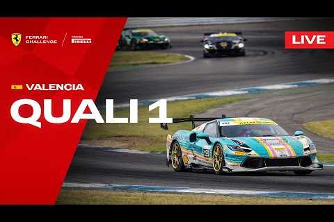 LIVE Ferrari Challenge Europe - Valencia, Qualifying 1