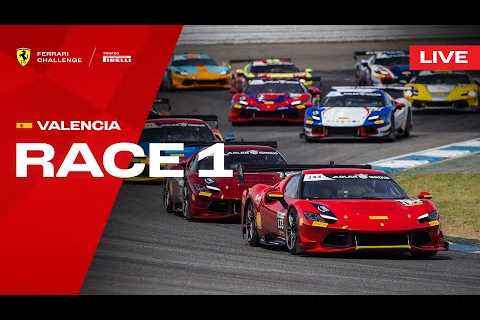 LIVE Ferrari Challenge Europe - Valencia, Race 1