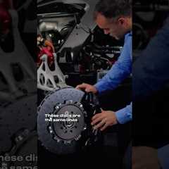 Can you guess how short the stopping distance is for a #FerrariF80 braking from 200 km/h?