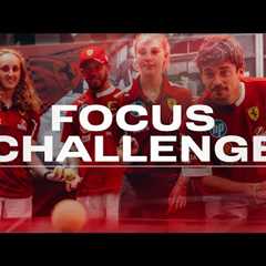 “THAT’S CRAZY!’ Charles Leclerc, Lewis Hamilton and the FDA Team take on the FOCUS CHALLENGE