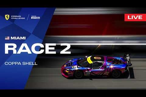 LIVE Ferrari Challenge North America - Miami, Race 2 - Coppa Shell