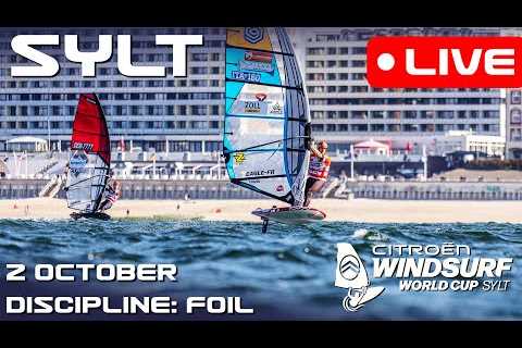 Livestream: 2nd October | Citroën Windsurf World Cup Sylt 2025