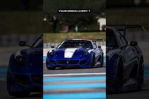 𝙋𝘼𝙐𝙎𝙀 and tell us which livery you get…👀 #FerrariRaces