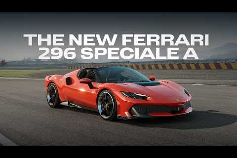 Welcome to the Ferrari 296 Speciale A