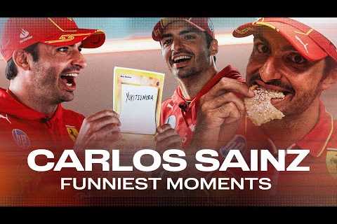 Chuckles with Chilli 🌶 | Carlos Sainz Funniest Moments 🤪