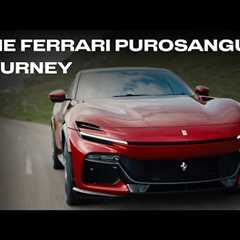 The unique journey of the Ferrari Purosangue around Scotland