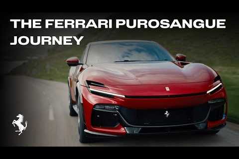 The unique journey of the Ferrari Purosangue around Scotland