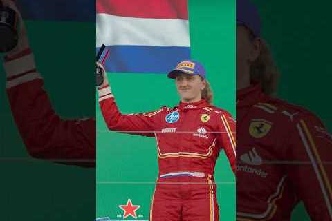 Name a better feeling than two podiums at your home Grand Prix… 🥹🇳🇱#FerrariDriverAcademy