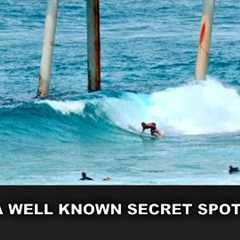 Surfing Through The Heat Haze, A Well Known Secret Spot! Thursday 11th December 2025