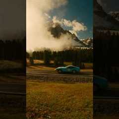 Through winding roads and towering peaks - let the Dolomites inspire your dreams. #Ferrari