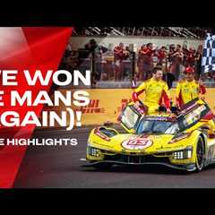 Ferrari Triumphs at Le Mans | Third Victory in a Row! | WEC Race Highlights